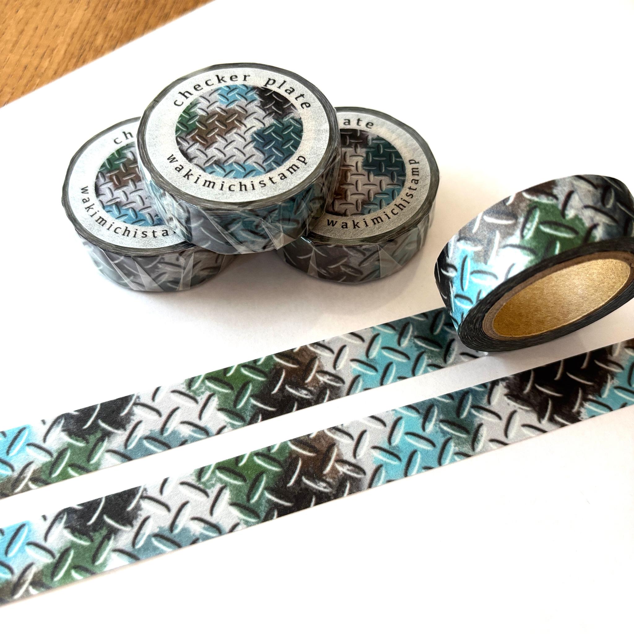 オリジナルマスキングテープ　ペイント縞鋼板