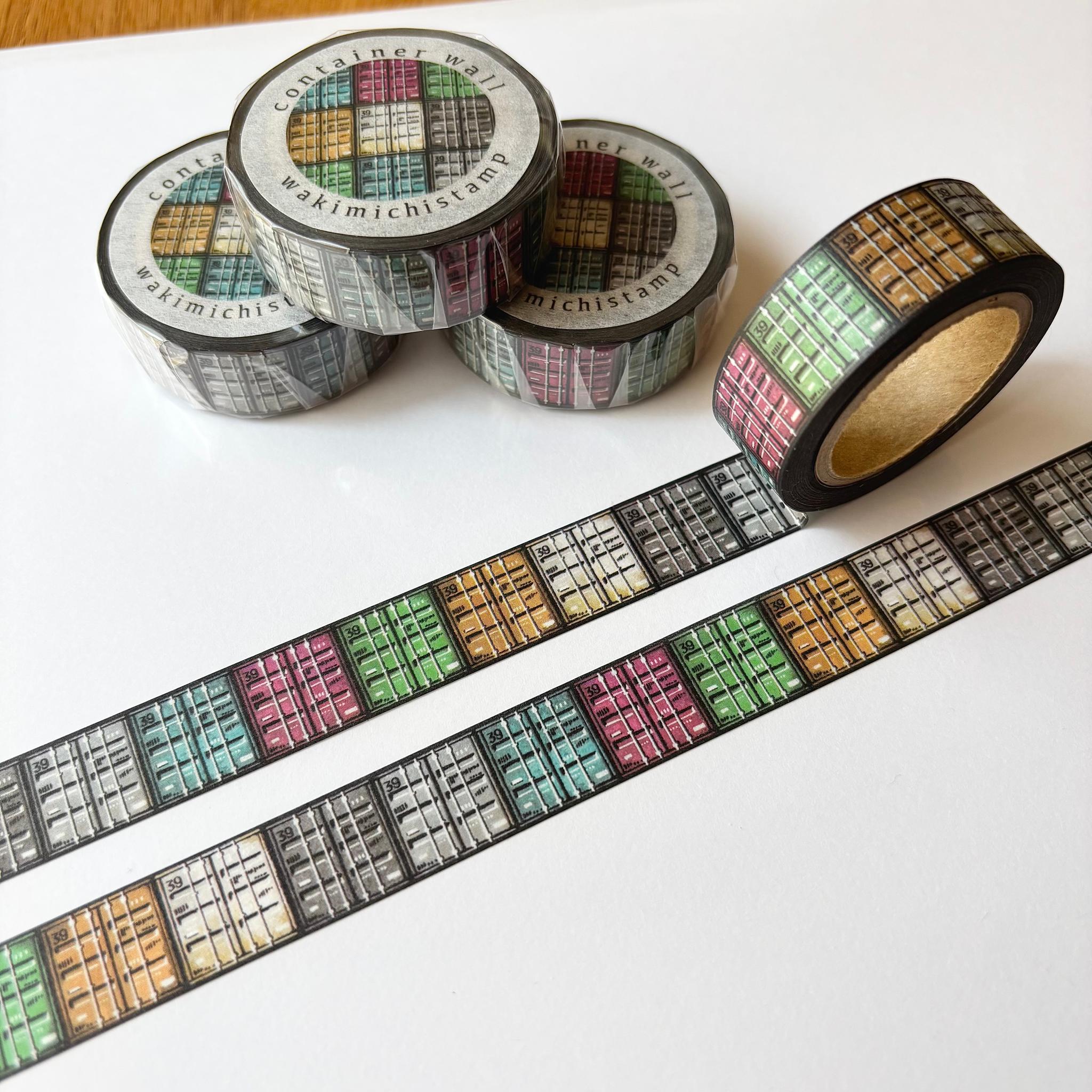 オリジナルマスキングテープ　海上コンテナ