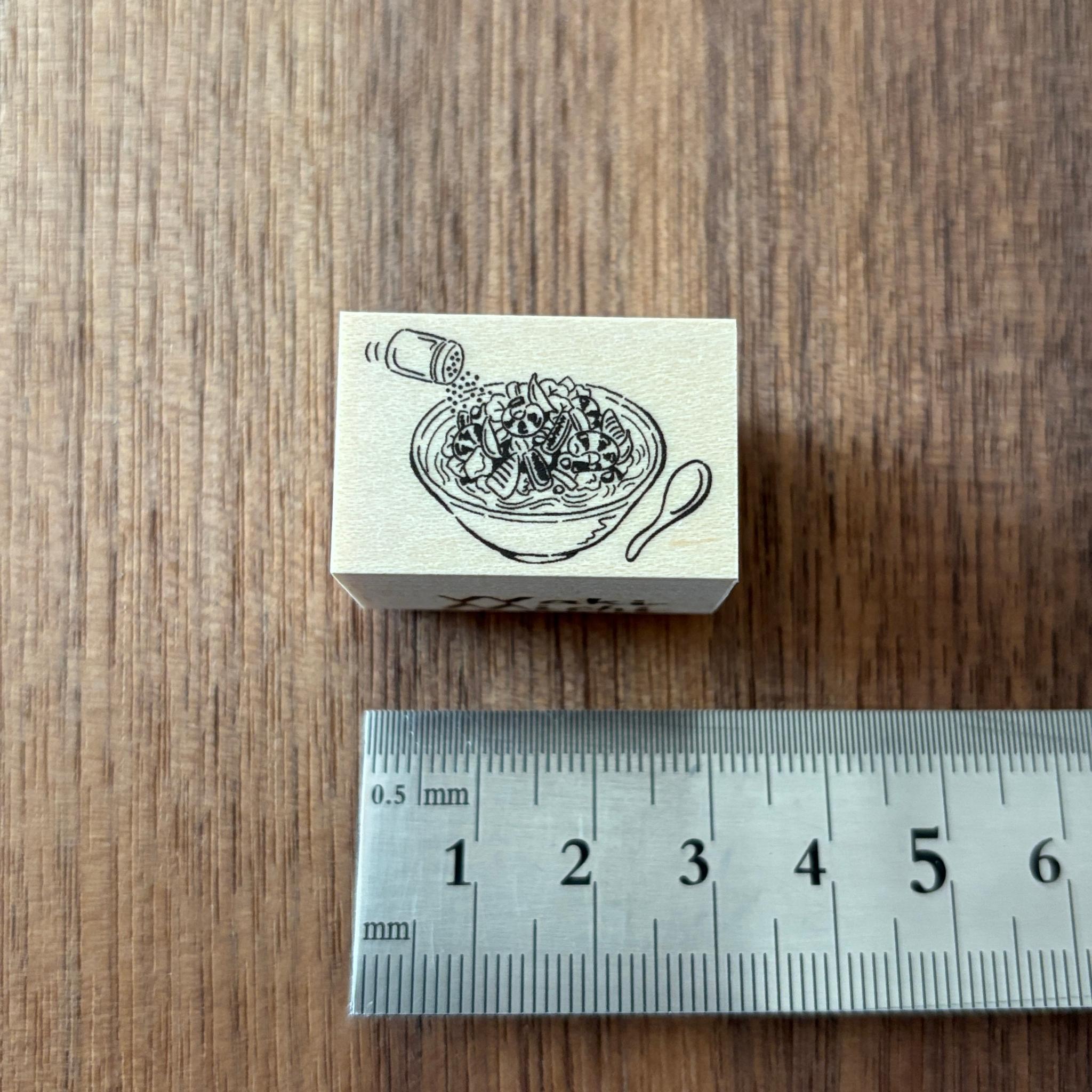 【ラバースタンプ】長崎ちゃんぽんはんこ