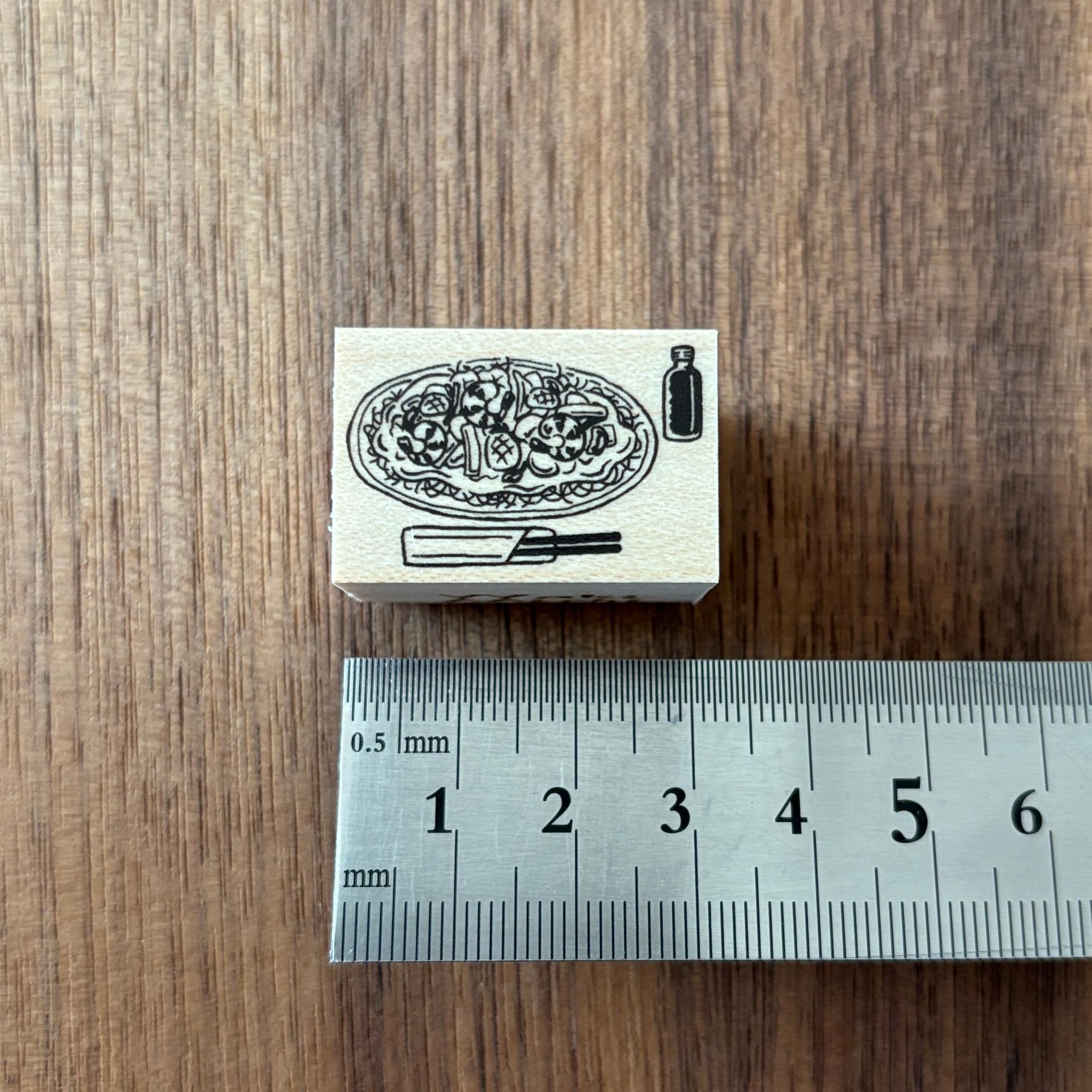 【ラバースタンプ】長崎皿うどんはんこ